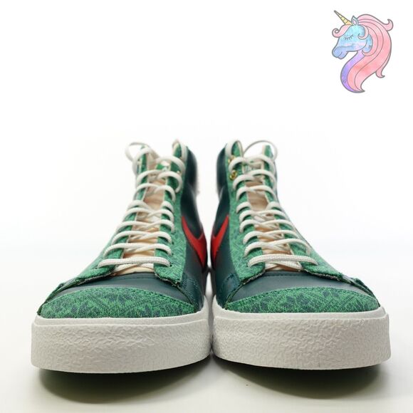 Nike Blazer Mid 77 Vintage Nordic Christmas Mens Size 9 DC1619-300 Womens 10.5 - Picture 5 of 12